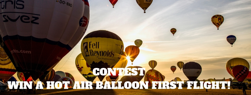 Win a first flight hot air balloon during #GEMAB19!