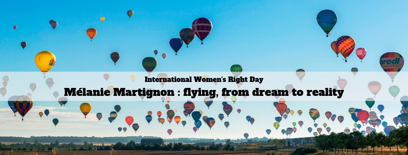Mélanie Martignon : flying, from dream to reality