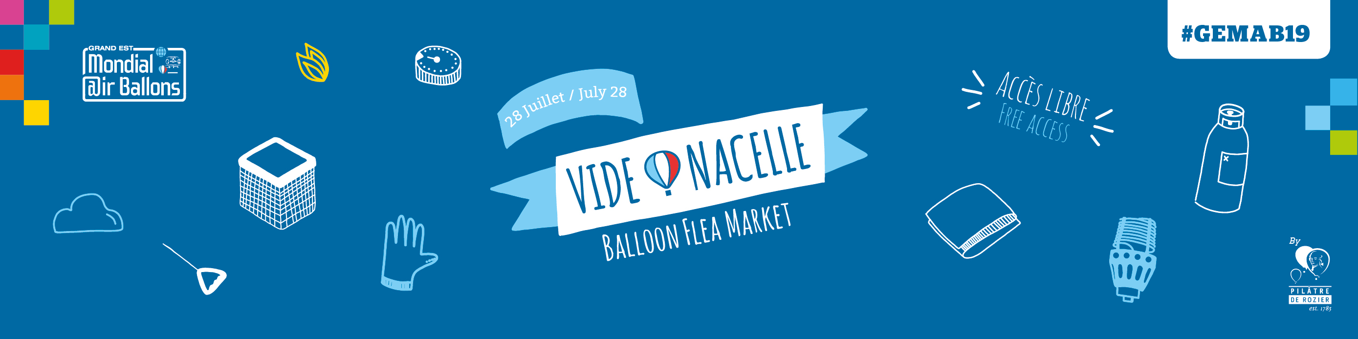 Balloon Flea Market, Sunday July 28th!