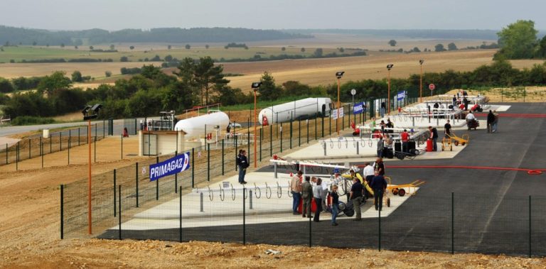 Une station de gaz unique au monde