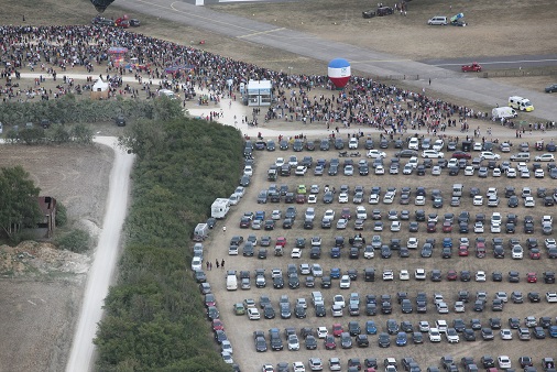 Le nouveau parking à l’ouest