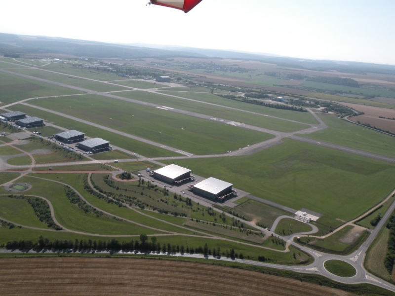 Un aérodrome à l’arrêt pour cause de Covid