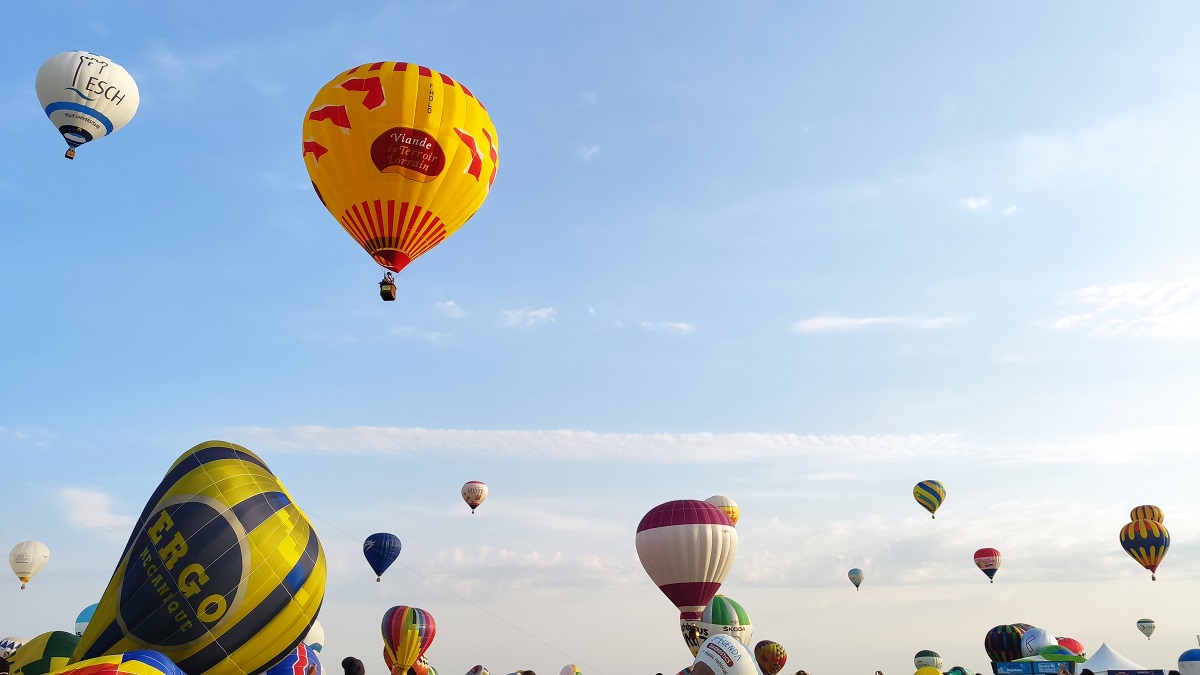 Un rayon de soleil et tout le monde est en l’air