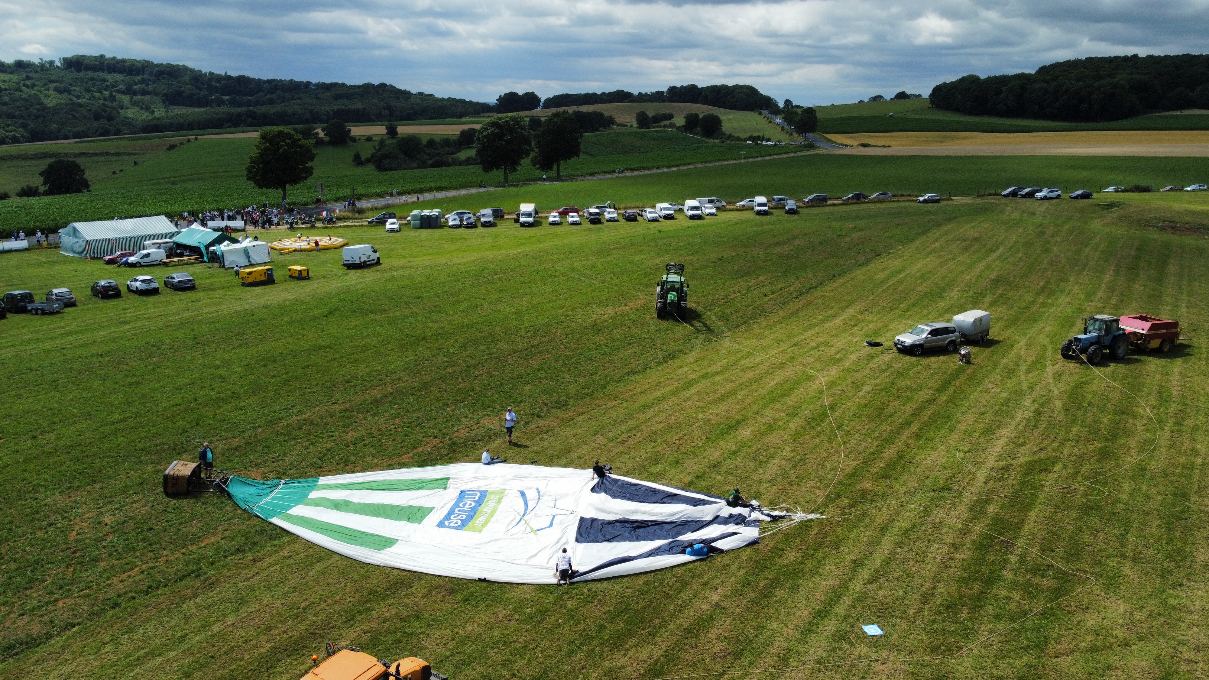 Les ballons sur le TDF